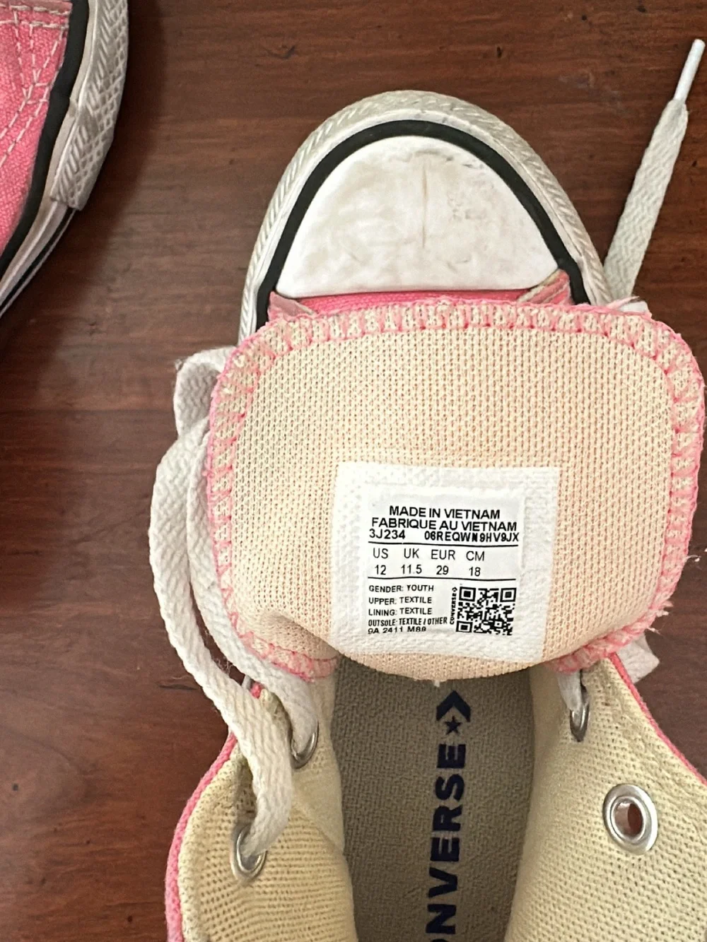 Converse Pink Kids' High-Top Chuck Taylor Sneakers